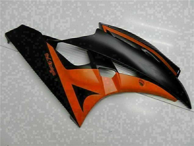 2006-2007 Orange Black Yamaha YZF R6 Bike Fairing
