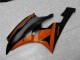 2006-2007 Orange Black Yamaha YZF R6 Bike Fairing