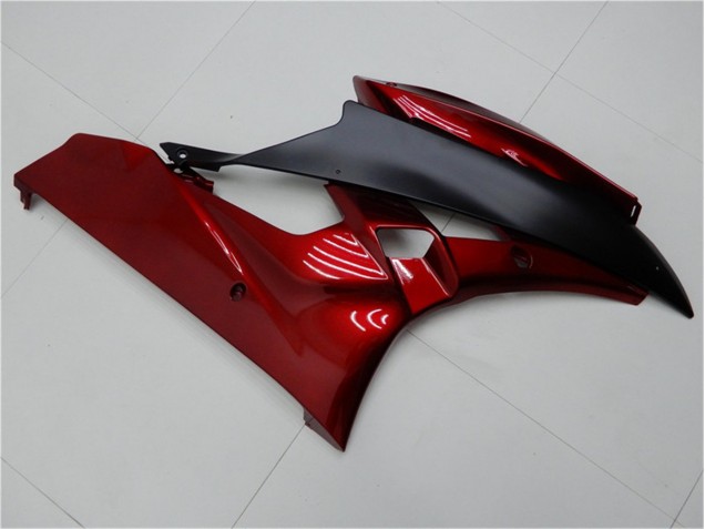 2006-2007 Red Black Yamaha YZF R6 Bike Fairings 2006-2007 Red Black Yamaha YZF R6 Bike Fairings