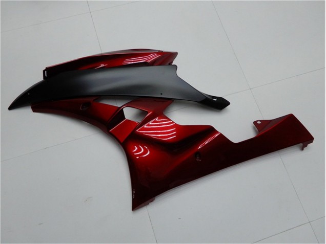 2006-2007 Red Black Yamaha YZF R6 Bike Fairings 2006-2007 Red Black Yamaha YZF R6 Bike Fairings