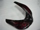 2006-2007 Red Flame Kawasaki ZX10R Motorcycle Fairings Kit 2006-2007 Red Flame Kawasaki ZX10R Motorcycle Fairings Kit