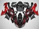 2006-2007 Red Flame Kawasaki ZX10R Motorcycle Fairings Kit 2006-2007 Red Flame Kawasaki ZX10R Motorcycle Fairings Kit