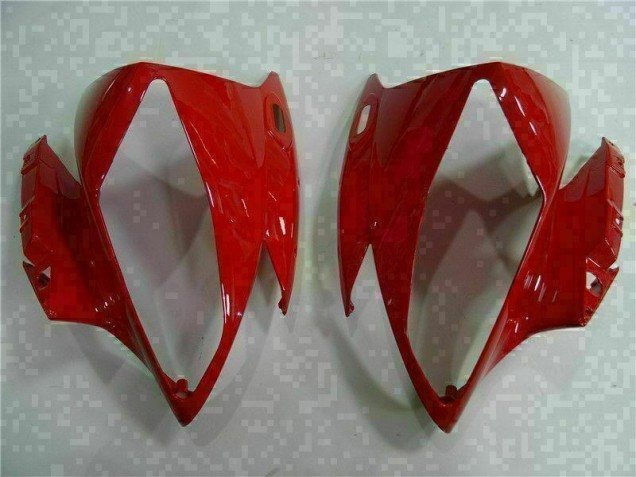 2006-2007 Red White Yamaha YZF R6 Motorcycle Fairings