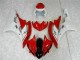 2006-2007 Red White Yamaha YZF R6 Motorcycle Fairings