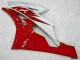2006-2007 Red White Yamaha YZF R6 Motorcycle Bodywork 2006-2007 Red White Yamaha YZF R6 Motorcycle Bodywork