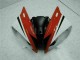 2006-2007 Red White Yamaha YZF R6 Motorcycle Fairings & Plastics 2006-2007 Red White Yamaha YZF R6 Motorcycle Fairings & Plastics