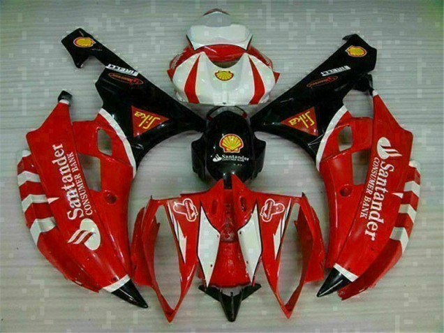 2006-2007 Red Yamaha YZF R6 Bike Fairing Kit