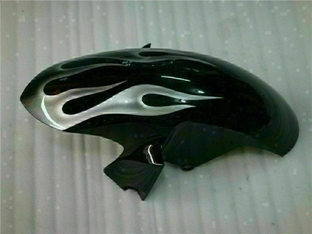 2006-2007 Silver Flame Black Yamaha YZF R6 Motor Fairings 2006-2007 Silver Flame Black Yamaha YZF R6 Motor Fairings