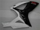 2006-2007 White Black Suzuki GSXR 600/750 Motorcycle Fairings Kit