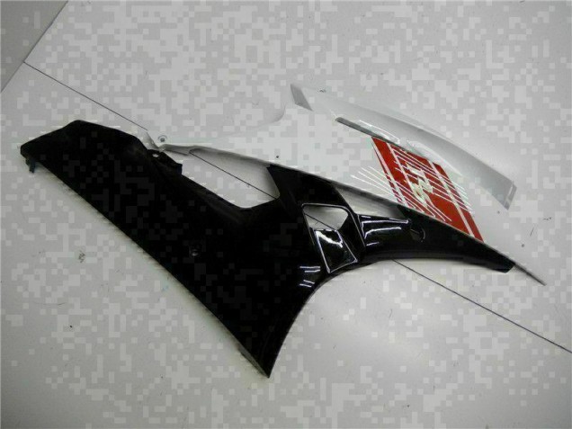 2006-2007 White Black Yamaha YZF R6 Motorbike Fairing