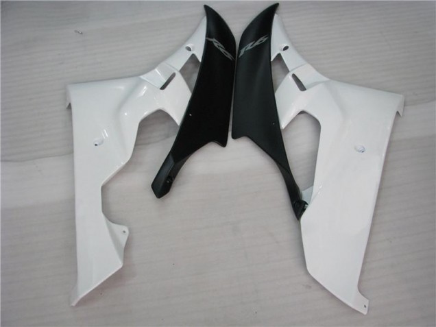 2006-2007 White Black Yamaha YZF R6 Motorcycle Bodywork