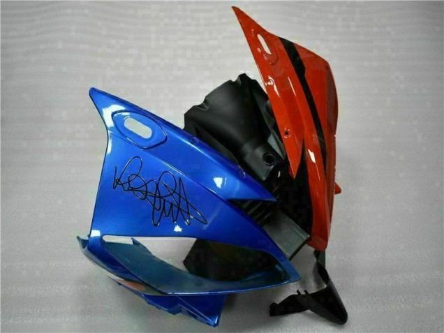 2006-2007 Yellow Blue Red Yamaha YZF R6 Motorcycle Fairings Kit 2006-2007 Yellow Blue Red Yamaha YZF R6 Motorcycle Fairings Kit