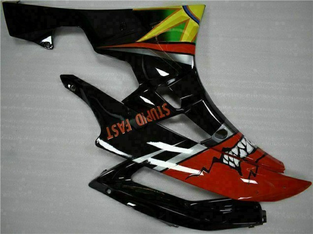2006-2007 Yellow Blue Red Yamaha YZF R6 Motorcycle Fairings Kit 2006-2007 Yellow Blue Red Yamaha YZF R6 Motorcycle Fairings Kit
