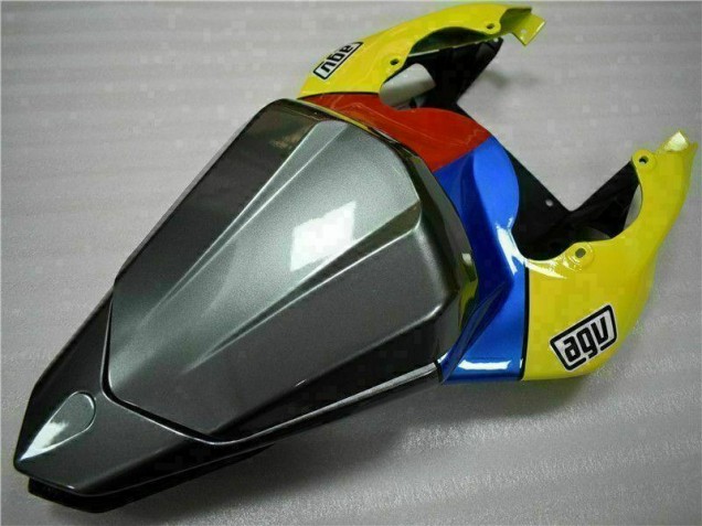 2006-2007 Yellow Blue Red Yamaha YZF R6 Motorcycle Fairings Kit 2006-2007 Yellow Blue Red Yamaha YZF R6 Motorcycle Fairings Kit