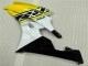 2006-2007 Yellow White Black Yamaha YZF R6 Motorcycle Fairings