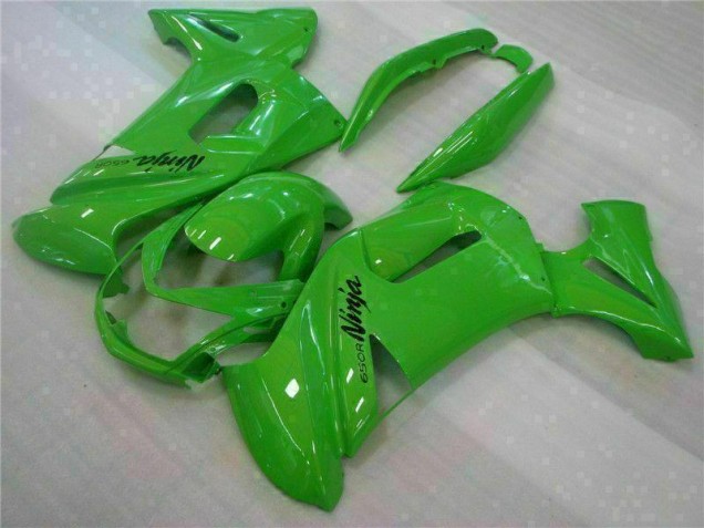 2006-2008 Green Kawasaki EX650 Bike Fairing