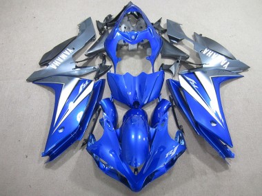 2007-2008 Blue Silver Yamaha YZF R1 Motorbike Fairings