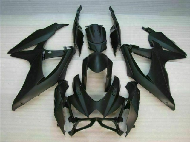 2008-2010 Black Suzuki GSXR 600/750 Motorcycle Fairings 2008-2010 Black Suzuki GSXR 600/750 Motorcycle Fairings