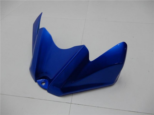 2008-2010 White Blue Suzuki GSXR 600/750 Replacement Fairings
