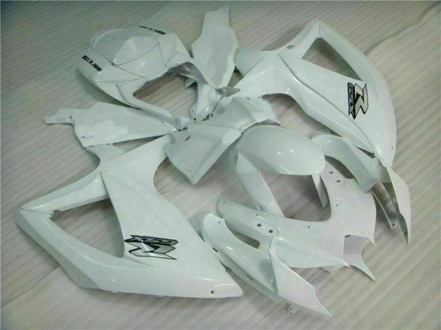 2008-2010 White Suzuki GSXR 600/750 Bike Fairing Kit 2008-2010 White Suzuki GSXR 600/750 Bike Fairing Kit