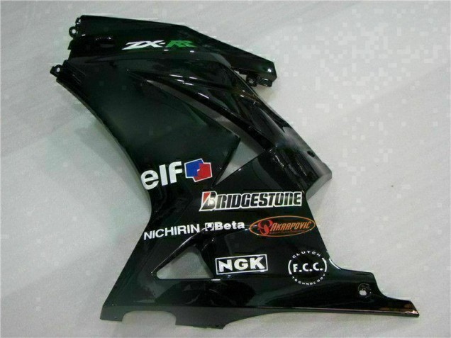 2008-2012 Black Kawasaki EX250 Bike Fairings 2008-2012 Black Kawasaki EX250 Bike Fairings