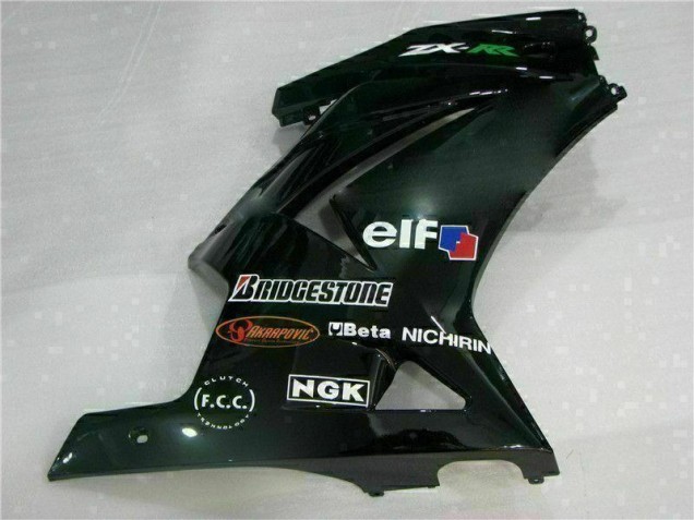 2008-2012 Black Kawasaki EX250 Bike Fairings 2008-2012 Black Kawasaki EX250 Bike Fairings