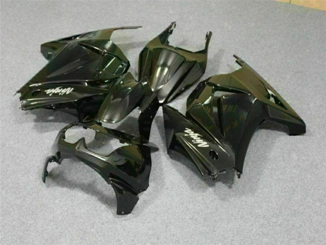 2008-2012 Black Kawasaki EX250 Motorcycle Fairings & Bodywork