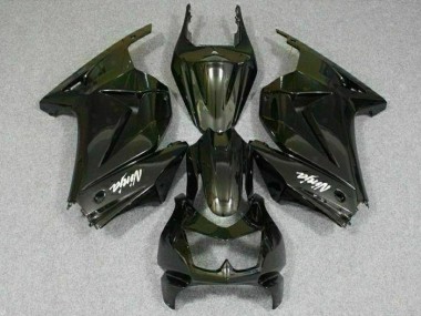 2008-2012 Black Kawasaki EX250 Motorcycle Fairings & Bodywork