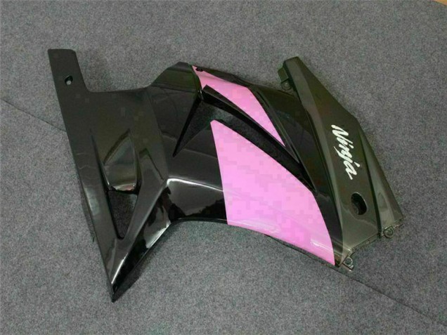 2008-2012 Black Pink Ninja Kawasaki EX250 Motorcycle Replacement Fairings