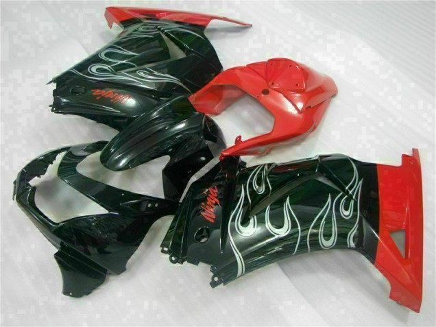 2008-2012 Black Red Ninja Kawasaki EX250 Motorcycle Fairing 2008-2012 Black Red Ninja Kawasaki EX250 Motorcycle Fairing