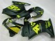2008-2012 Black Yellow 46 Kawasaki EX250 Motorcycle Fairings Kit