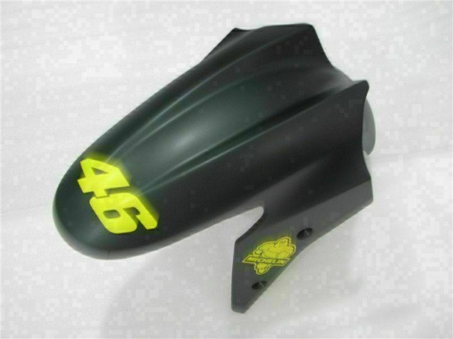 2008-2012 Black Yellow 46 Kawasaki EX250 Motorcycle Fairings Kit