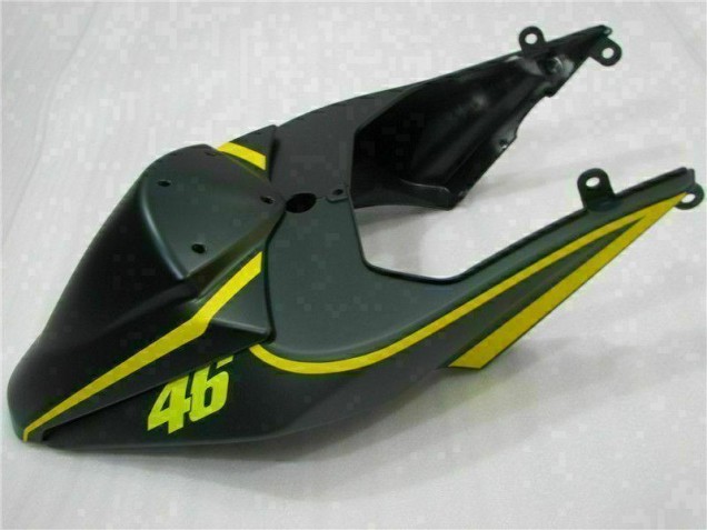 2008-2012 Black Yellow 46 Kawasaki EX250 Motorcycle Fairings Kit