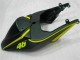 2008-2012 Black Yellow 46 Kawasaki EX250 Motorcycle Fairings Kit