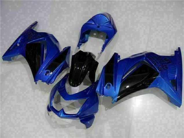 2008-2012 Blue Black Kawasaki EX250 Replacement Fairings
