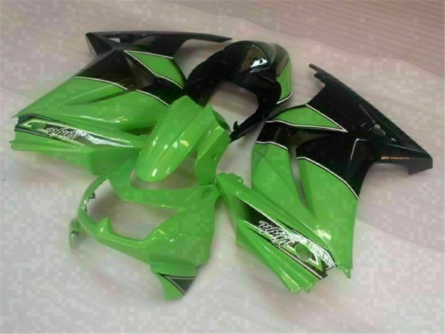 2008-2012 Green Black Kawasaki EX250 Motorbike Fairing Kits
