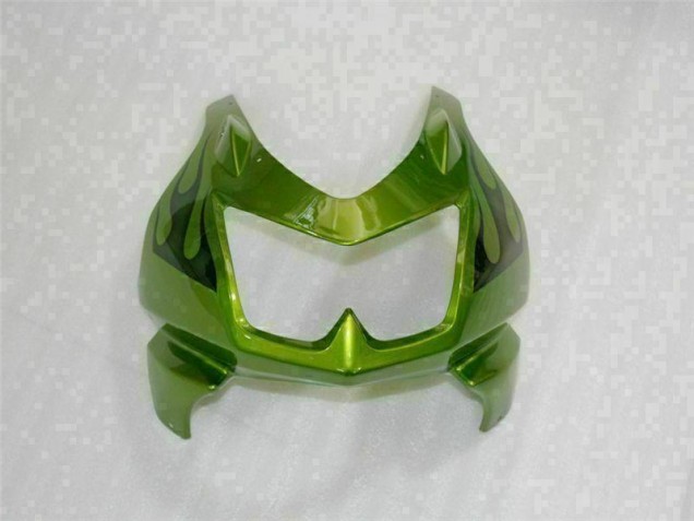 2008-2012 Green Black Kawasaki EX250 Motorcycle Fairings 2008-2012 Green Black Kawasaki EX250 Motorcycle Fairings