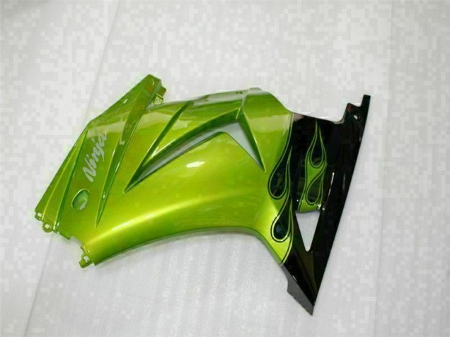 2008-2012 Green Black Kawasaki EX250 Motorcycle Fairings 2008-2012 Green Black Kawasaki EX250 Motorcycle Fairings