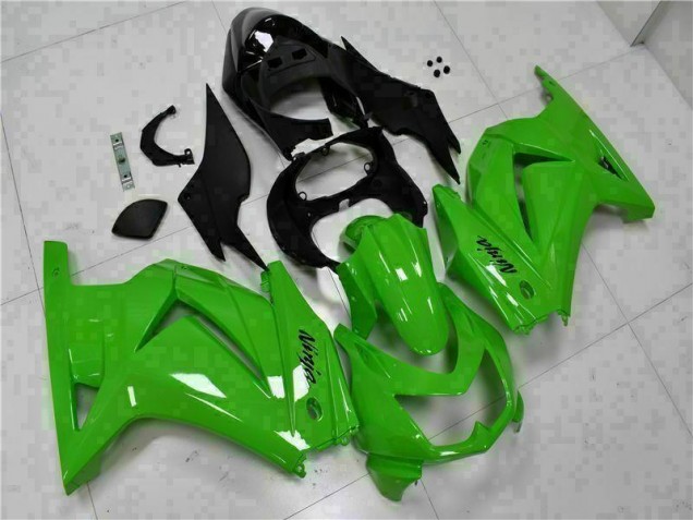 2008-2012 Green Black Ninja Kawasaki EX250 Motorcycle Fairing Kits 2008-2012 Green Black Ninja Kawasaki EX250 Motorcycle Fairing Kits