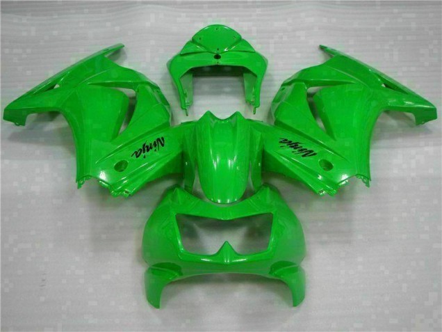 2008-2012 Green Ninja Kawasaki EX250 Motorcycle Fairings 2008-2012 Green Ninja Kawasaki EX250 Motorcycle Fairings