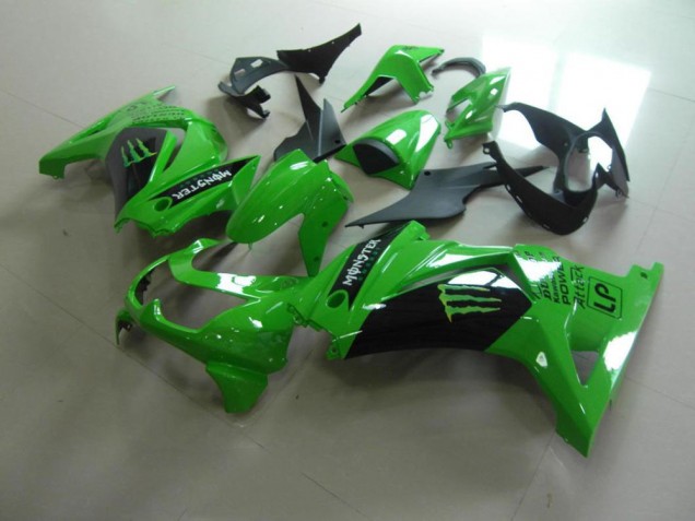 2008-2012 New Green Monster Kawasaki ZX250R Motorbike Fairings 2008-2012 New Green Monster Kawasaki ZX250R Motorbike Fairings