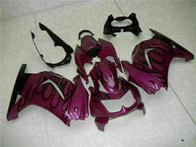 2008-2012 Purple Kawasaki EX250 Motorbike Fairing Kits