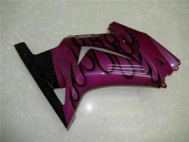 2008-2012 Purple Kawasaki EX250 Motorbike Fairing Kits