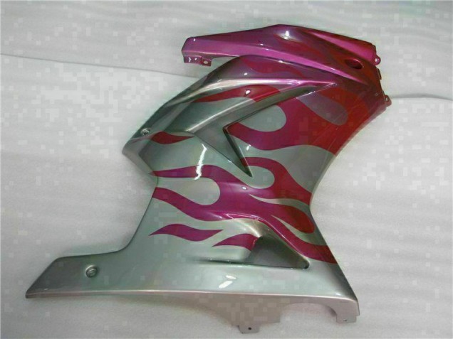 2008-2012 Purple Red Kawasaki EX250 Replacement Motorcycle Fairings