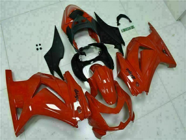 2008-2012 Red Black Ninja Kawasaki EX250 Motor Fairings 2008-2012 Red Black Ninja Kawasaki EX250 Motor Fairings