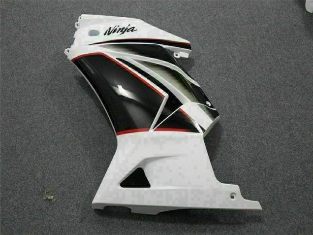 2008-2012 White Black Ninja Kawasaki EX250 Replacement Fairings 2008-2012 White Black Ninja Kawasaki EX250 Replacement Fairings