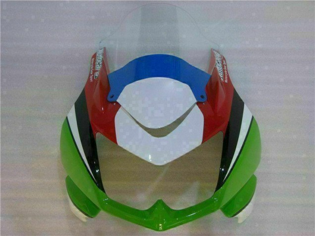 2008-2012 White Green Black Ninja Kawasaki EX250 Motorbike Fairing