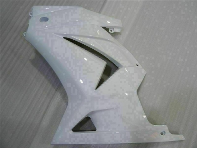 2008-2012 White Kawasaki EX250 Motorcycle Replacement Fairings