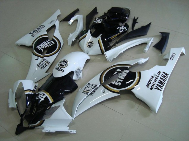 2008-2016 Black Lucky Strike Yamaha YZF R6 Motor Bike Fairings 2008-2016 Black Lucky Strike Yamaha YZF R6 Motor Bike Fairings
