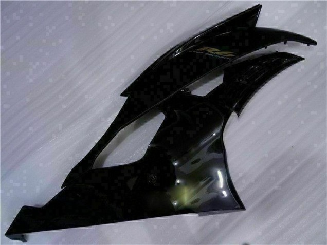2008-2016 Black Yamaha YZF R6 Moto Fairings 2008-2016 Black Yamaha YZF R6 Moto Fairings